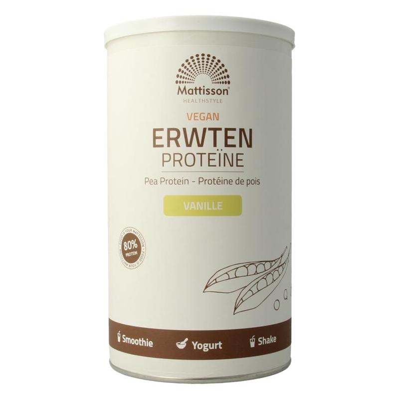 Mattisson Mattisson Absolute Erwten Proteïne Poeder Vanille - 350gr