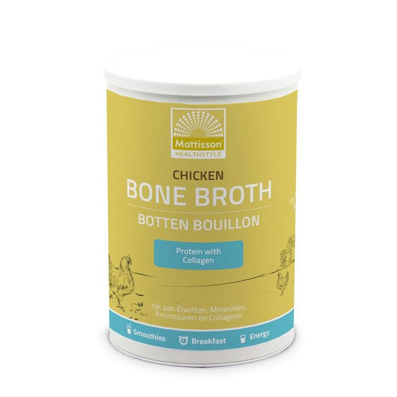 Mattisson Mattisson Chicken Bone Broth Kip 400g - 400gr