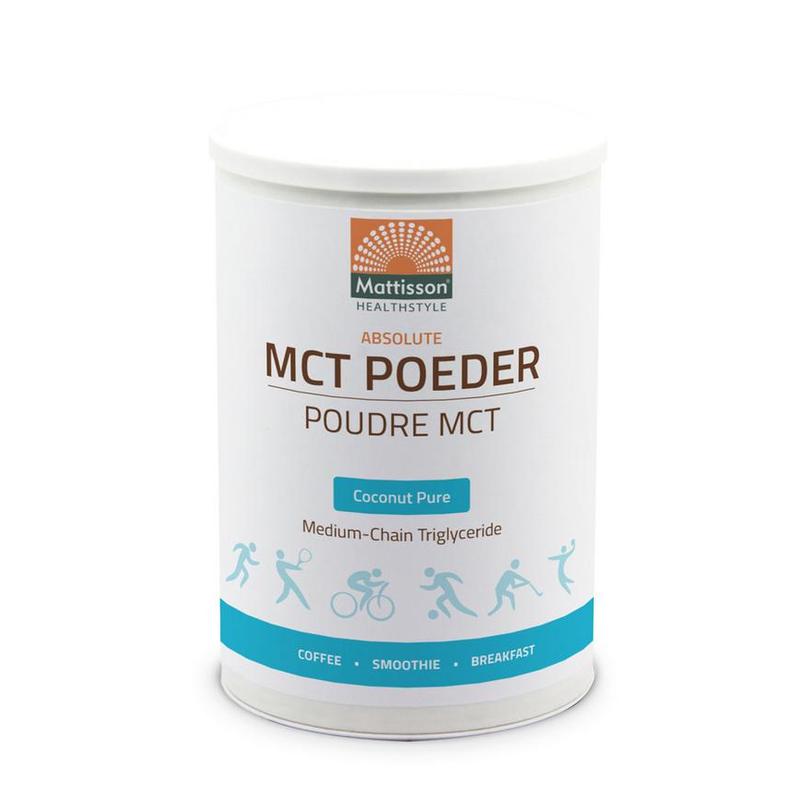 Mattisson Mattisson Absolute MCT Poeder - Coconut Pure 350g - 350gr