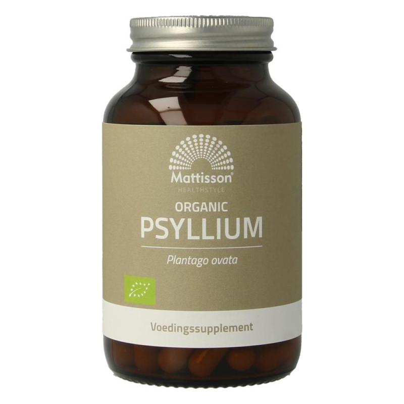 Mattisson Mattisson Organic Psyllium 750mg - 90vcp