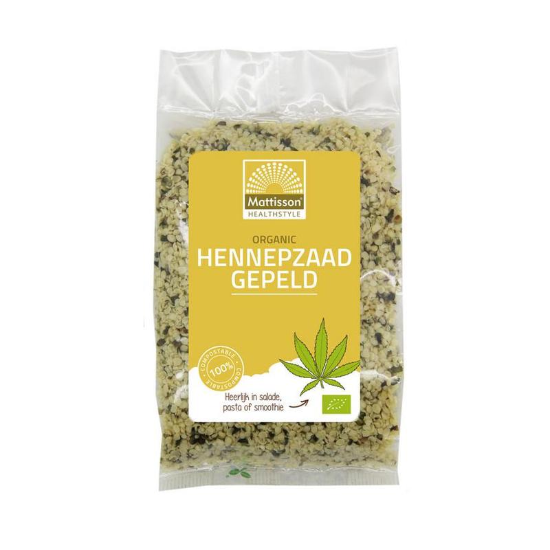 Mattisson Mattisson Absolute Hennepzaad Gepeld Bio Navul - 250gr
