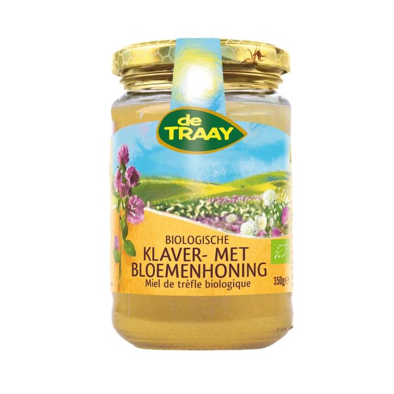 Traay honing Traay Honing KLAVER CREME HONING WIT EKO 350G - 350gr