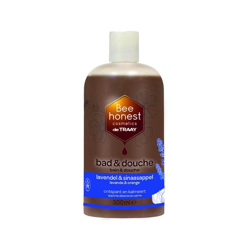 Bee honest Bee Honest Bad & Douche Lavendel & Sinaasappel - 500ml