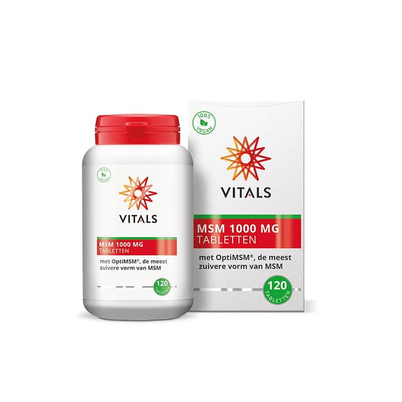 Vitals Vitals MSM 1000mg Tabletten - 120tb
