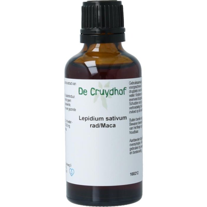 Cruydhof CRUYDHOF Lepidium sativum rad/Maca - 50ml