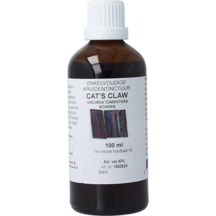 Cruydhof CRUYDHOF Uncaria tomentosa cort/Cat's Claw - 100ml