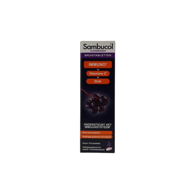 Sambucol SAMBUCOL Immuno Forte Bruistabletten - 15btb