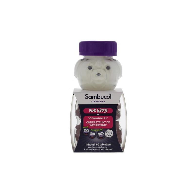 Sambucol SAMBUCOL Kids Kauwtabletten - 60ktb