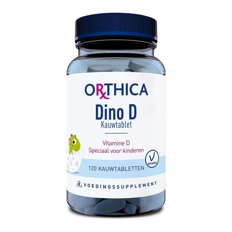Orthica Orthica Dino vitamine D Kauw - 120ktb