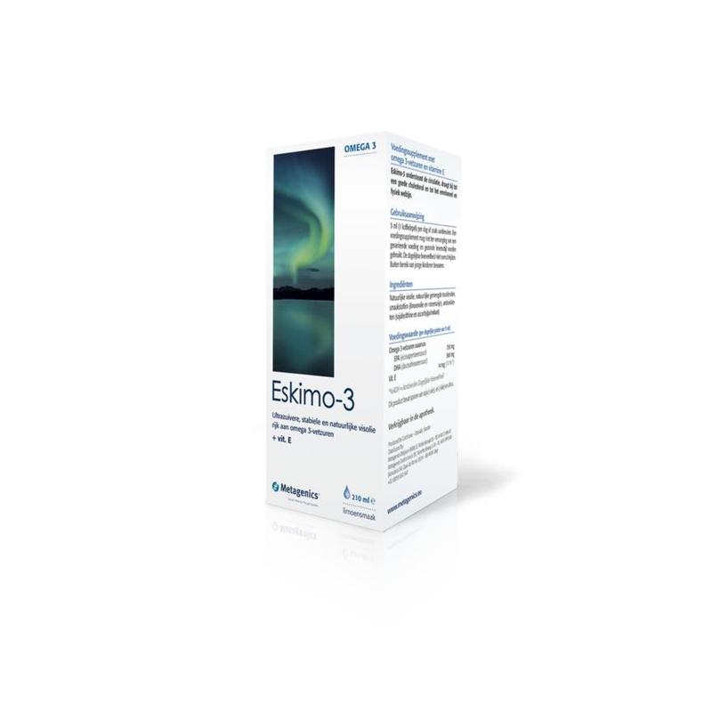 Metagenics Metagenics Eskimo-3 Limoen NF 210 ml - 210ml