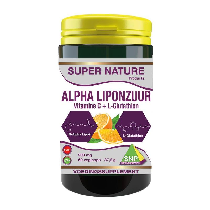 Snp SNP Alpha liponzuur 200mg puur - 60cp