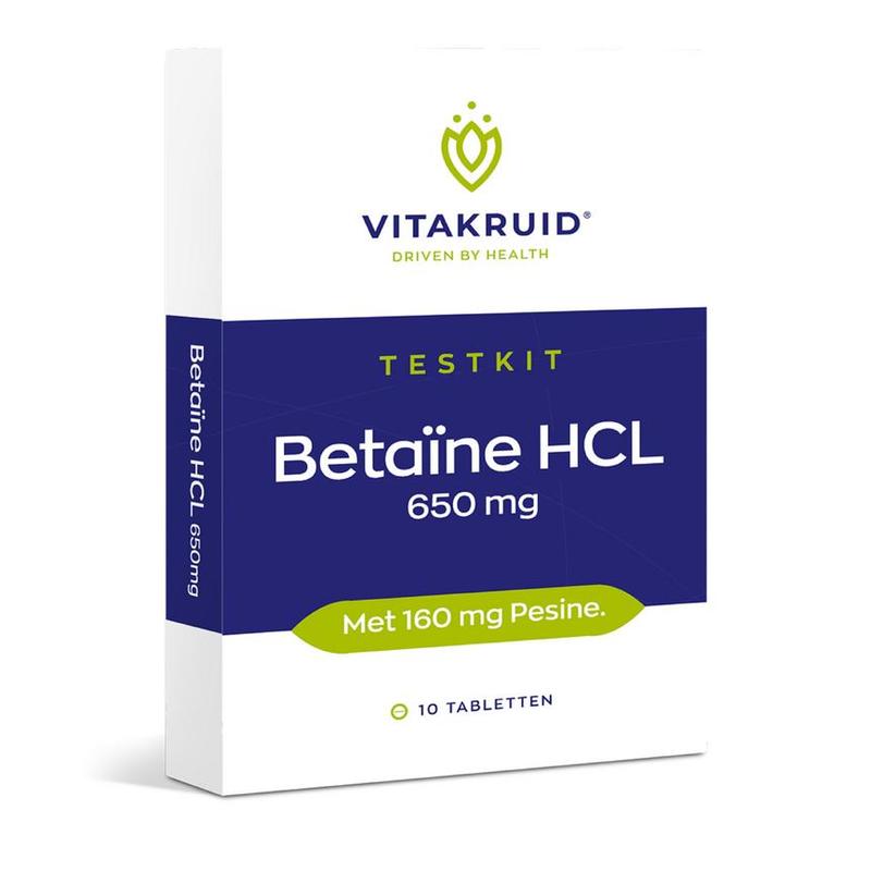 Vitakruid Vitakruid Betaïne HCL Testkit - 10tb