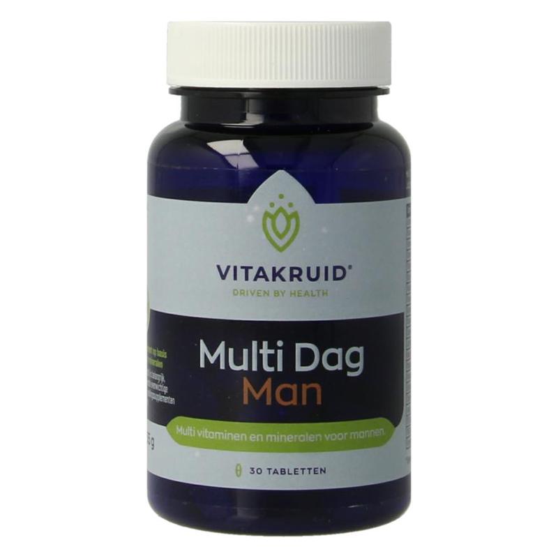 Vitakruid Vitakruid Multi Dag Man 100% Vegan - 30tb