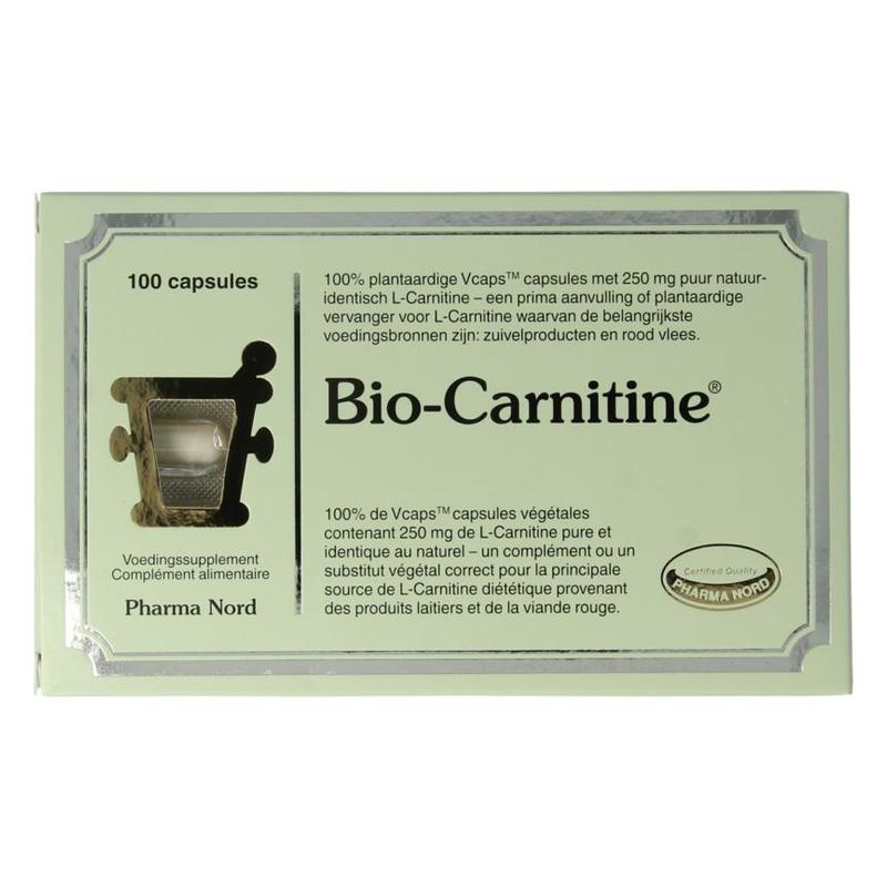 Pharma nord Pharma Nord Bio-Carnitine 250mg - 100cp