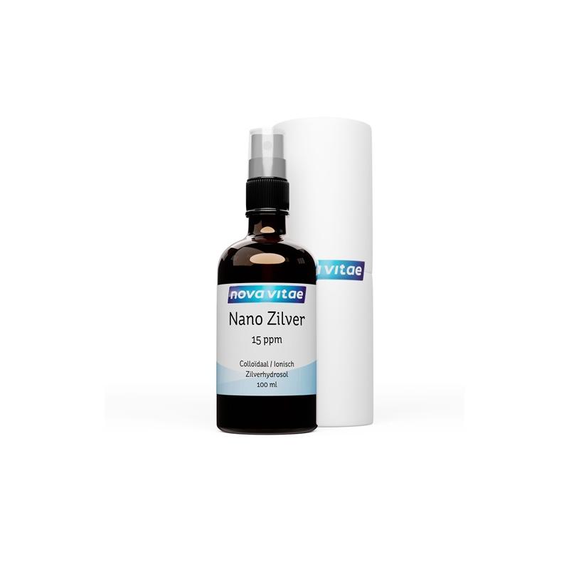 Nova vitae Nova Vitae Nano Zilver Spray 15ppm - 100ml