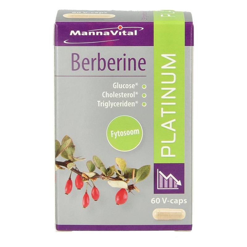 Mannavital Mannavital Berberine Platinum - 60vcp