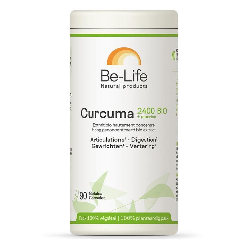 Be-life Be-Life Curcuma 2400 + Piperine BIO - 90sft