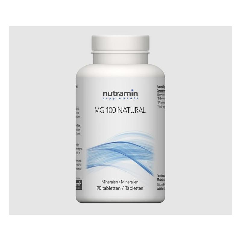 Nutramin Nutramin Mg 100 Natural 90TABL - 90tb