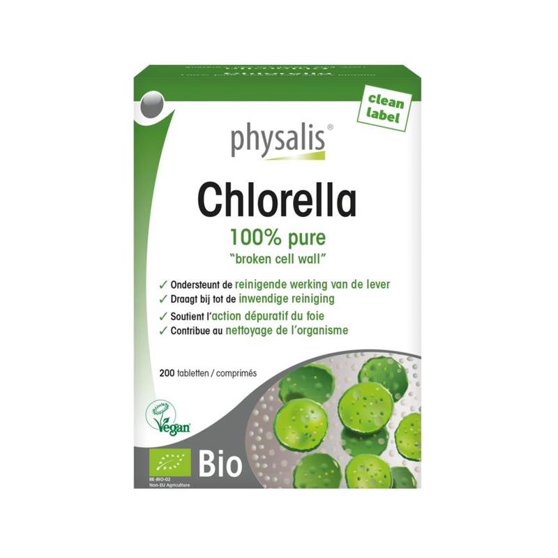 Physalis Physalis PH Chlorella 200 tab BIO - 200tb