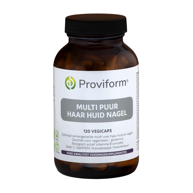 Proviform Proviform Multi Puur Haar Huid Nagel 120vcaps - 120vcp