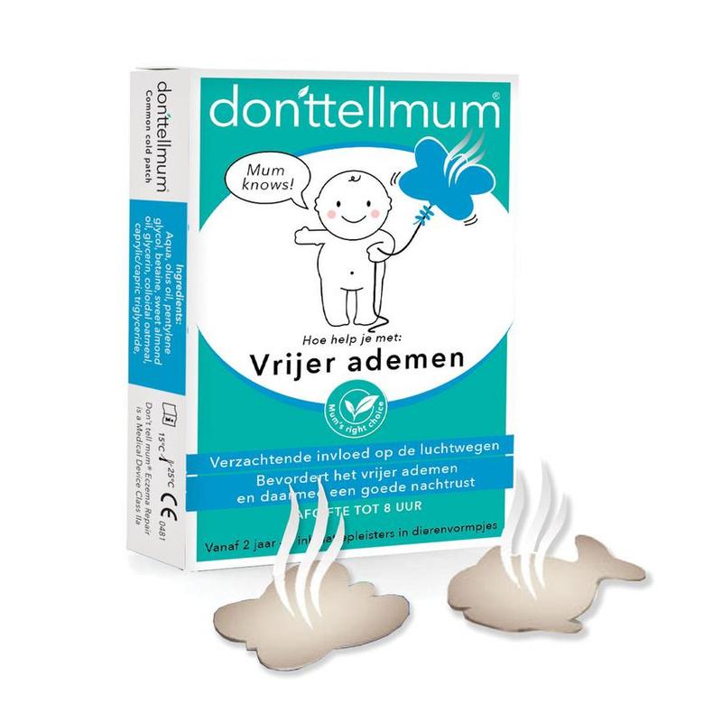 Donttellmum donttellmum Inhalatiepleister 7 st - 7st