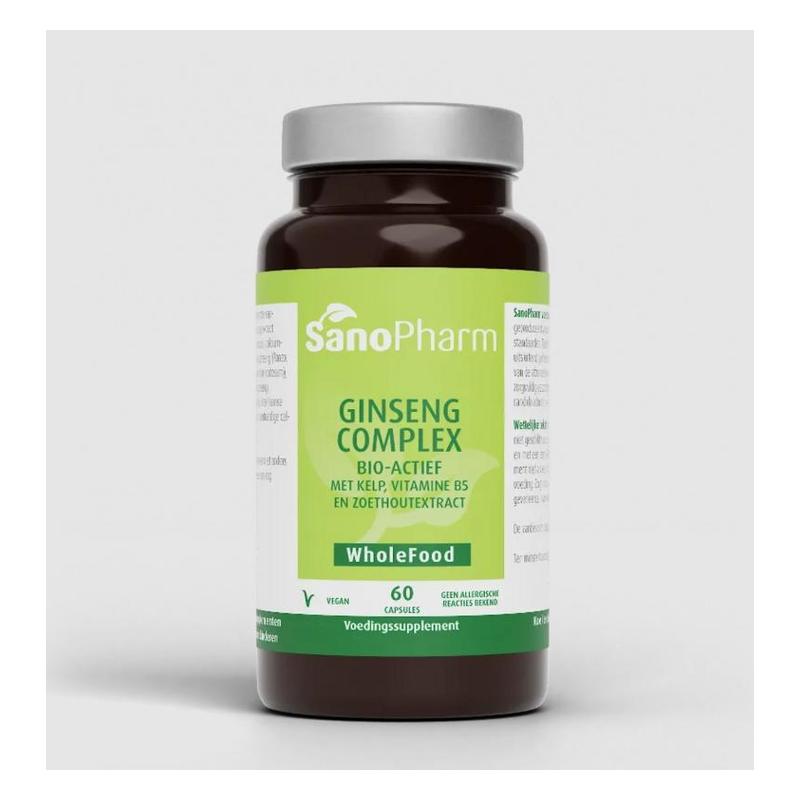 Wholefood WholeFood Ginseng Complex - 60cp
