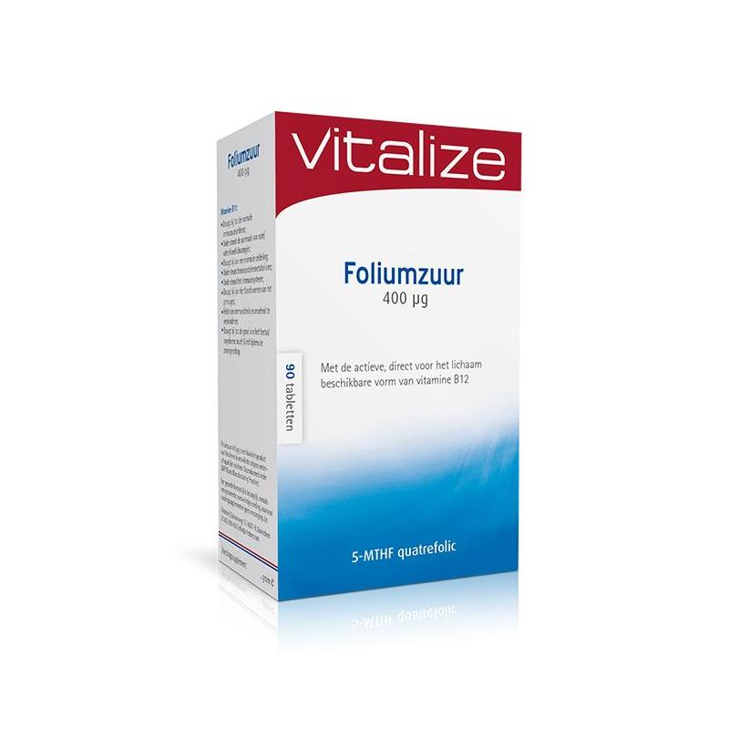 Vitalize Vitalize Foliumzuur 400 - 90tb