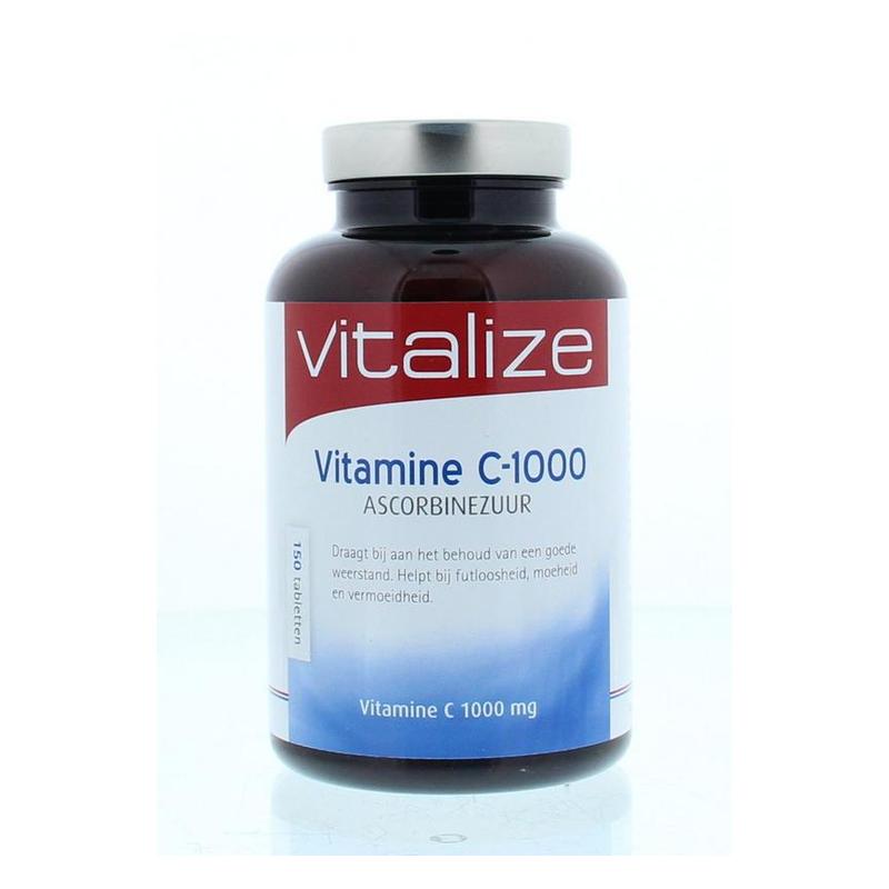 Vitalize Vitalize Vitamine C-1000 Ascorbinezuur - 150tb
