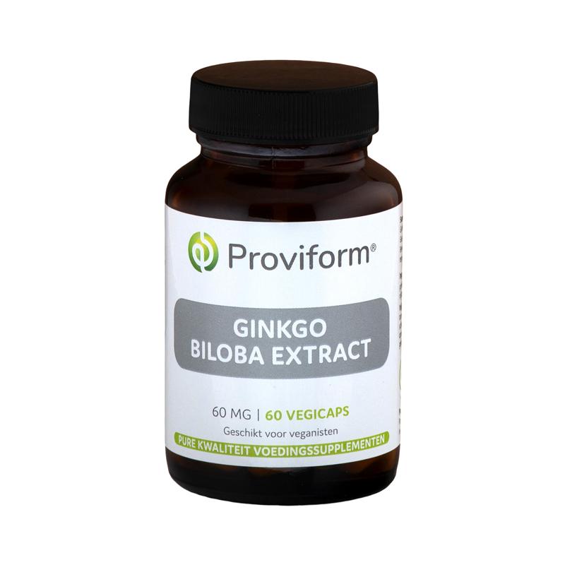 Proviform Proviform Ginkgo Biloba 60 mg Extract 50:1 60vcaps - 60vcp