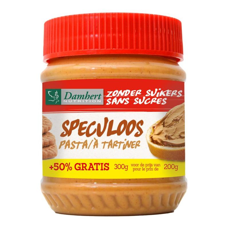 Damhert Damhert Zonder Suikers Speculoospasta - 200gr