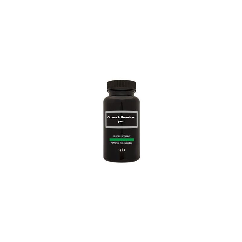 Apb holland APB Holland Groene koffie extract 700 mg puur - 60cp