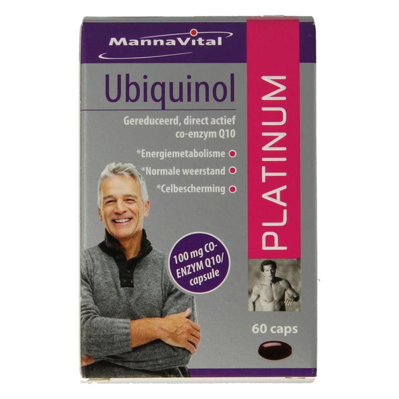 Mannavital Mannavital Ubiquinol Platinum - 60cp