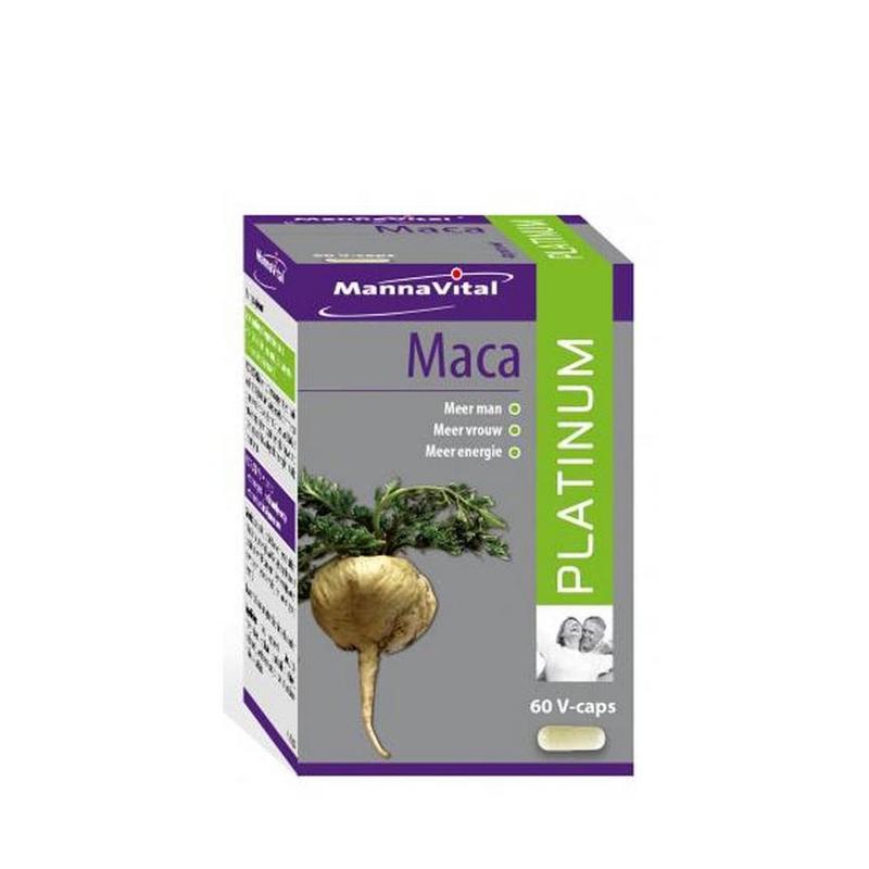 Mannavital Mannavital Maca Platinum - 60vcp