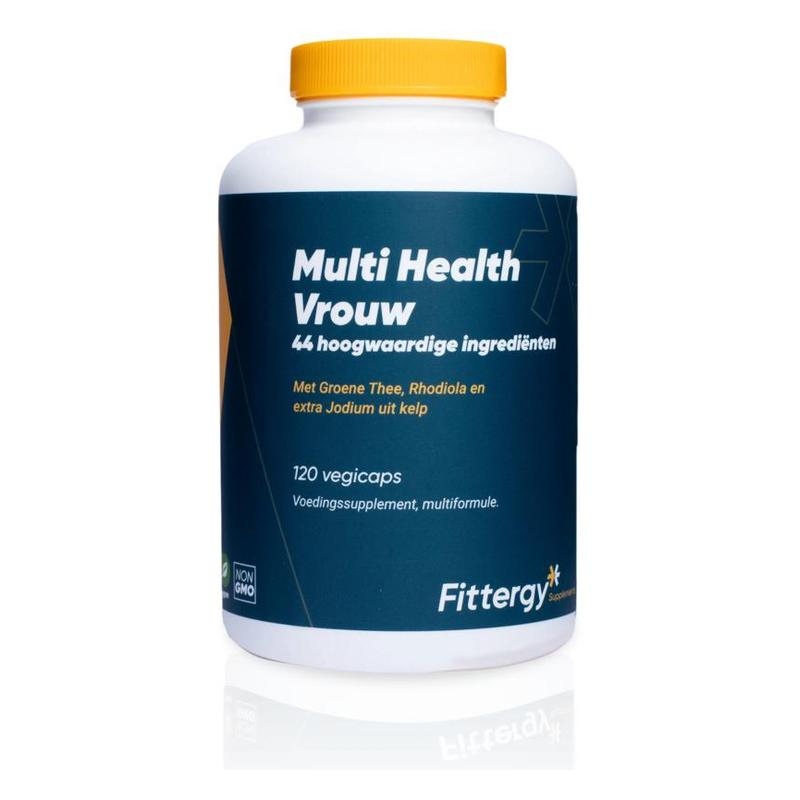 Fittergy Fittergy Multi Health Vrouw - 120vcp