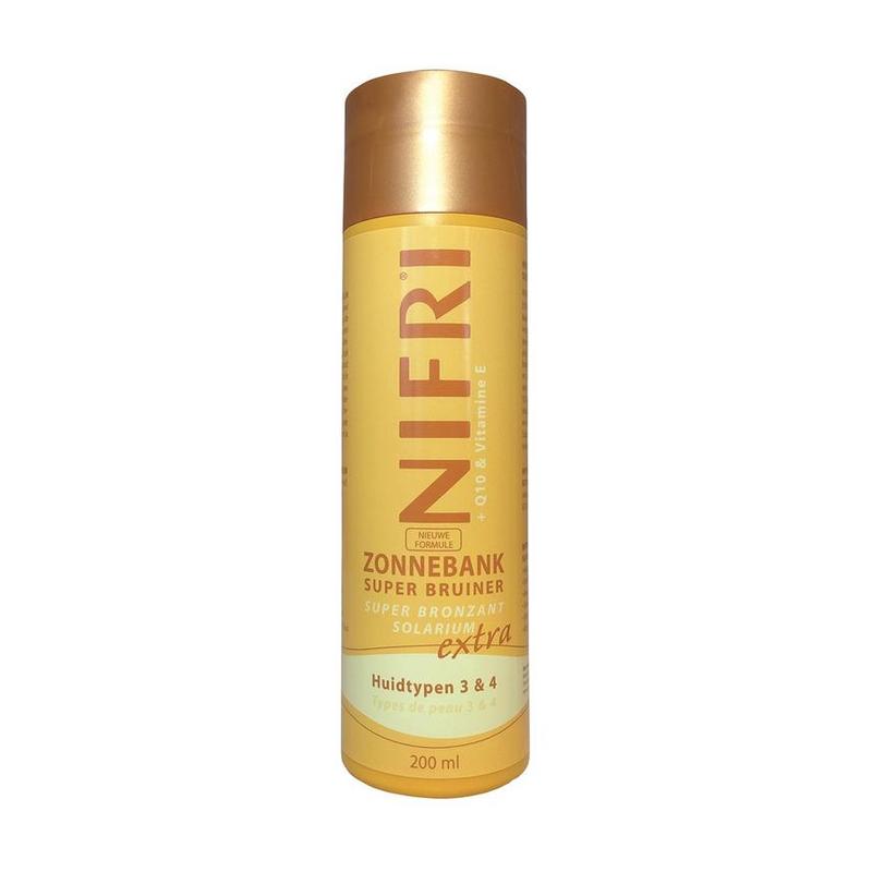 Nifri Nifri Zonnebank super bruin type 3 en 4 - 200ml
