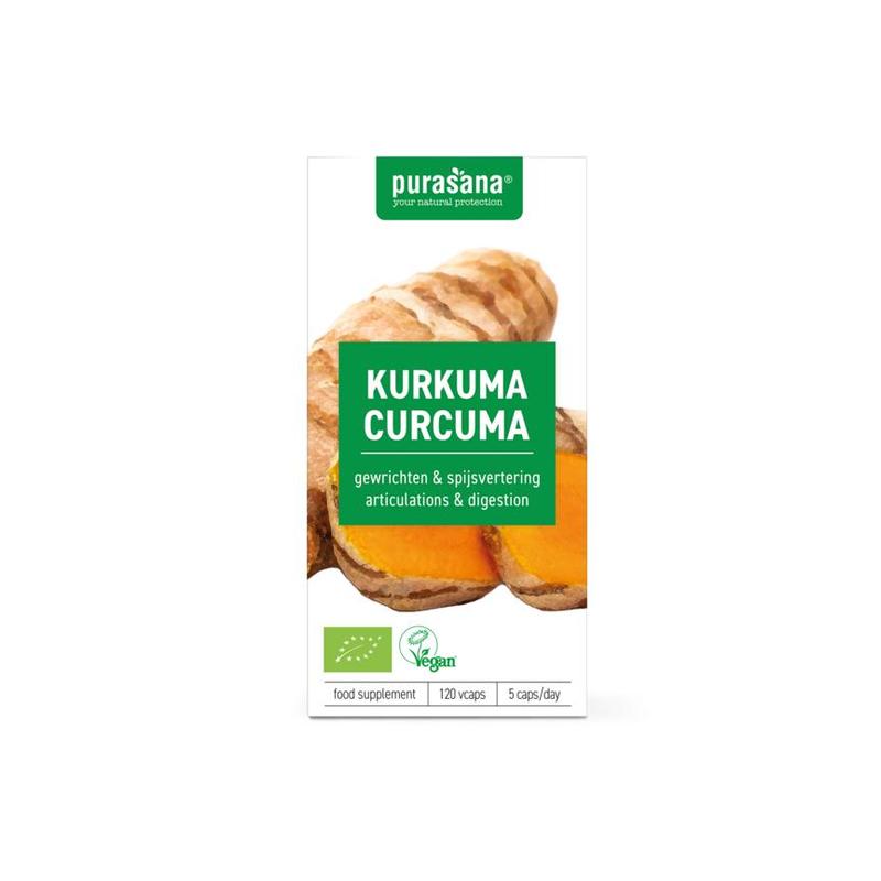 Purasana PURASANA Kurkuma 325 mg 120 Vcaps BIO - 120vcp
