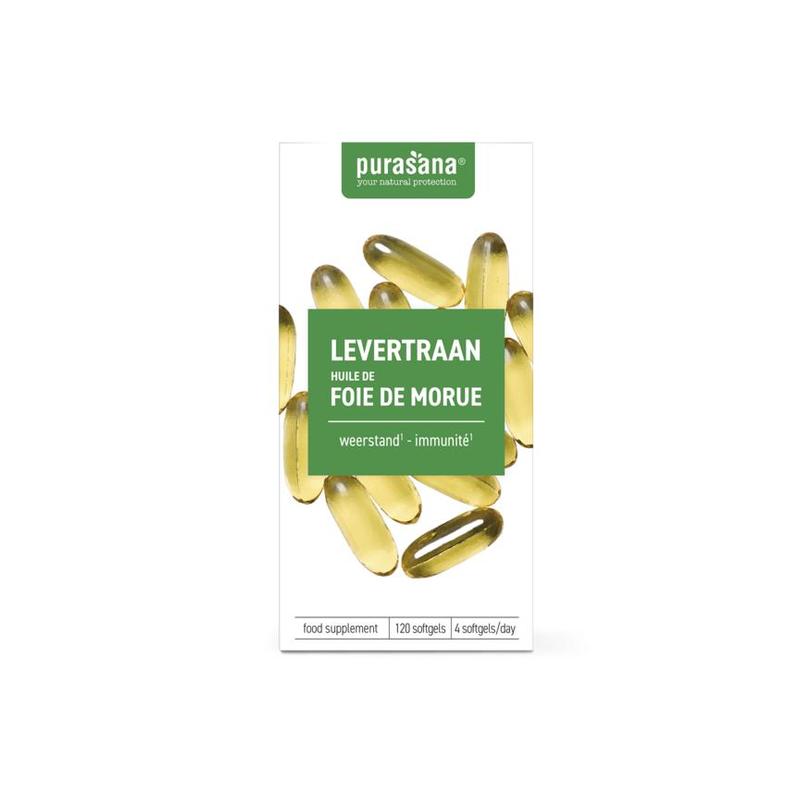 Purasana PURASANA Levertraan 270 mg 120 Softgels - 120sft