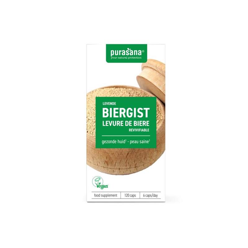 Purasana PURASANA Levende biergist 300 mg 120 caps - 120cp