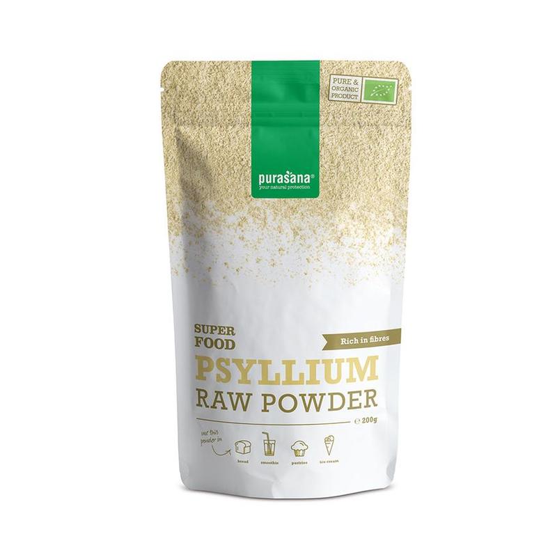 Purasana PURASANA Psyllium poeder 200 g BIO - 200gr