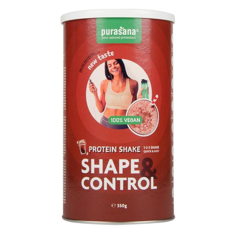 Purasana PURASANA Veg prot 49% Shape Ctrl choco shake 350 - 350gr