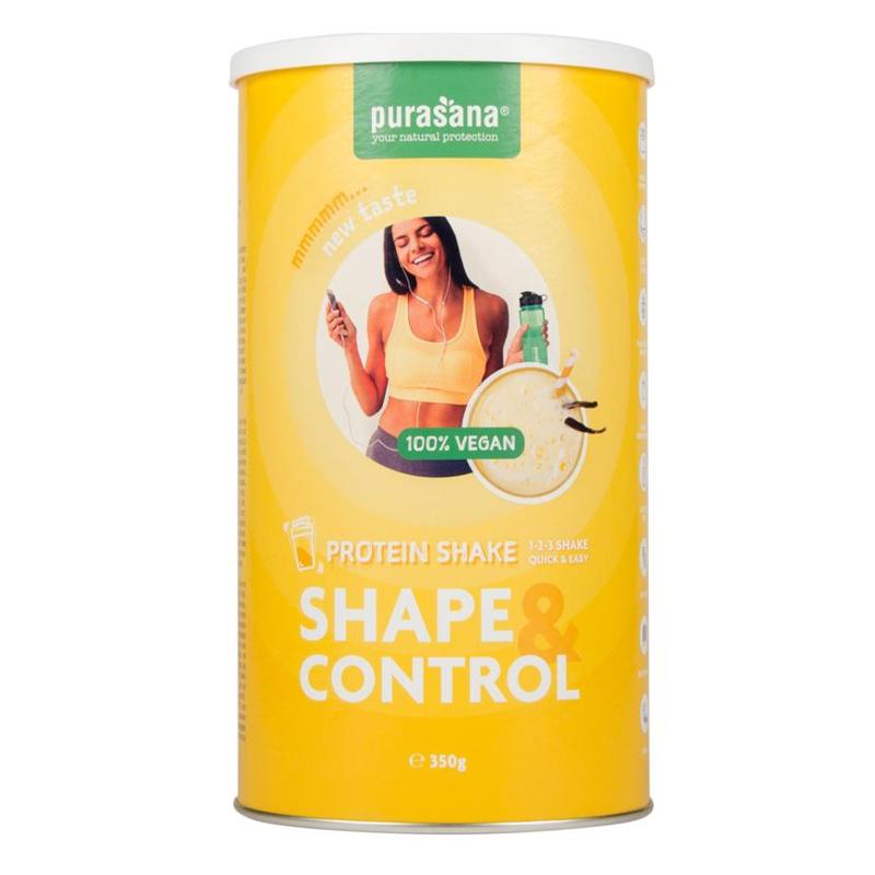 Purasana PURASANA Veg prot 47% Shape & Ctrl vanille shake - 350gr