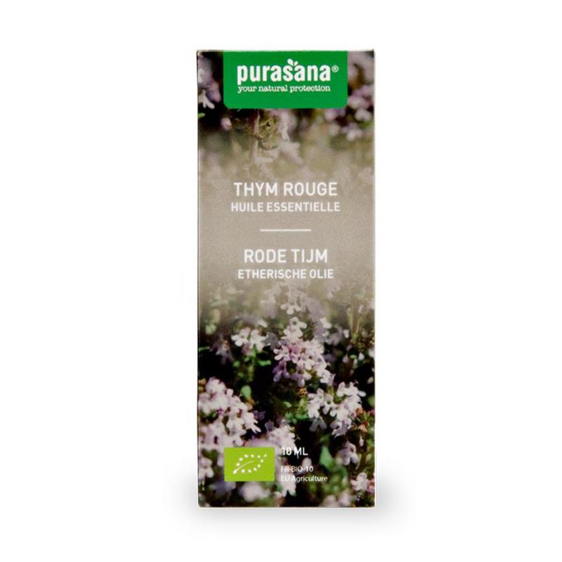 Purasana PURASANA E.O. Tijm rode - thymol 10 ml BIO - 10