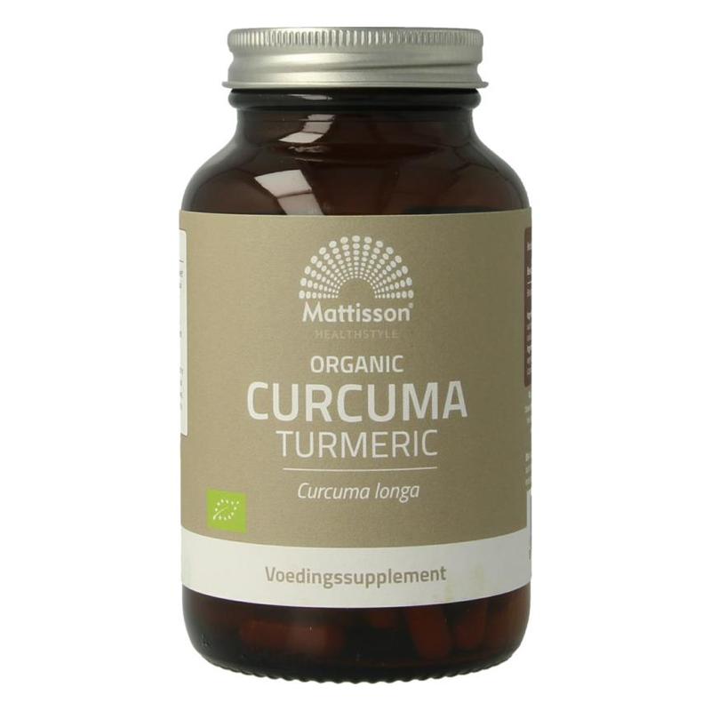 Mattisson Mattisson Bio Kurkuma Turmeric Curcuma longa - 120vcp