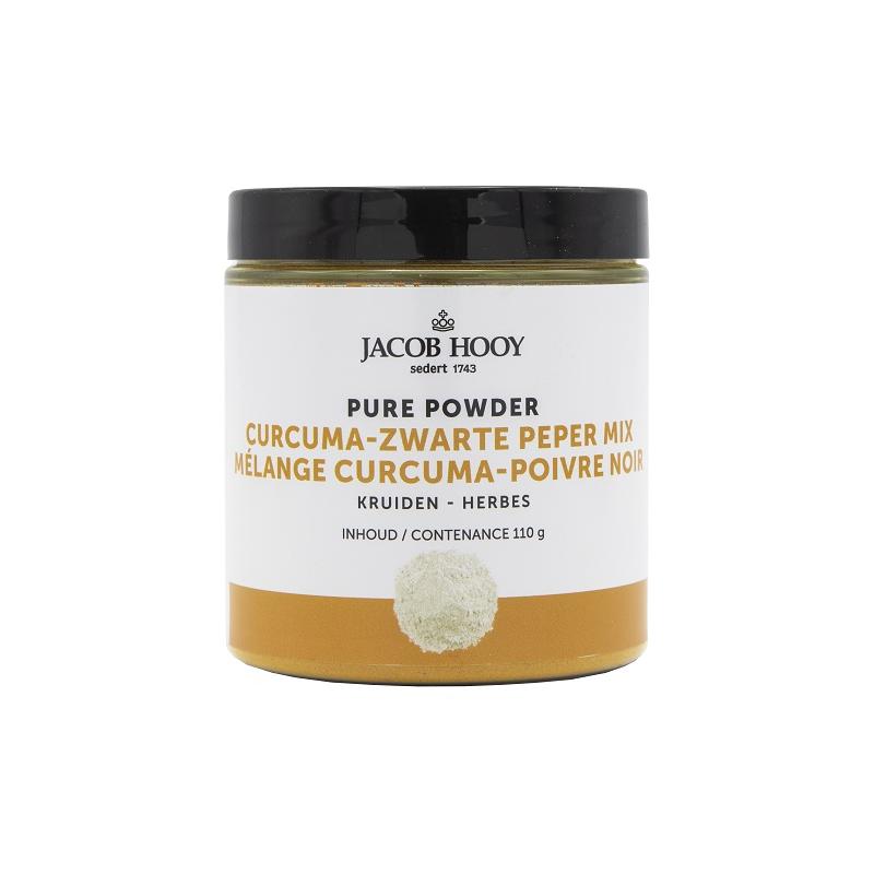 Jacob hooy Jacob Hooy CURCUMA- ZWARTE PEPERMIX 110G - 110gr