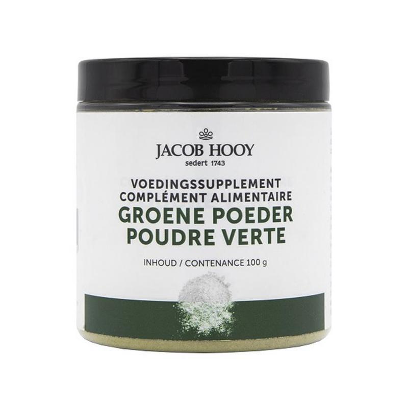 Jacob hooy Jacob Hooy GROENE POEDER 100GR - 100gr
