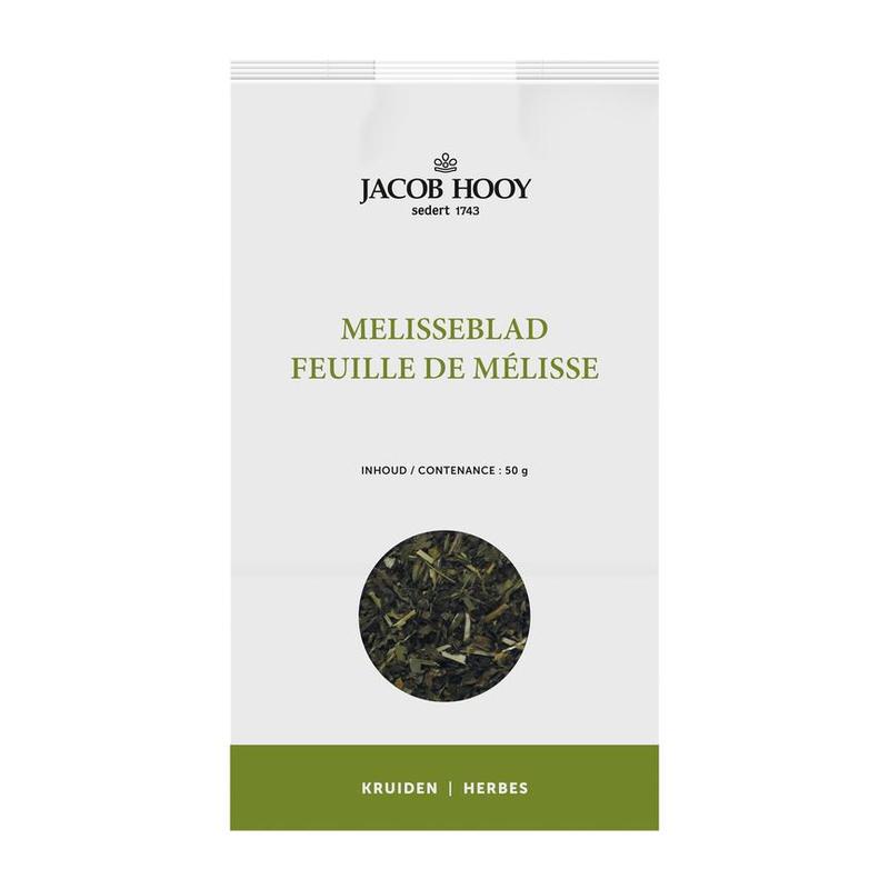Jacob hooy Jacob Hooy MELISSEBLAD 50GR - 50gr