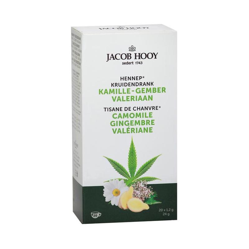 Jacob hooy Jacob Hooy Theezakjes HENNEP KAMILLE-GEMBER-VAL. - 20zk