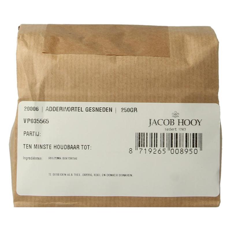 Jacob hooy jacob Hooy ADDERWORTEL GESNEDEN - 250gr