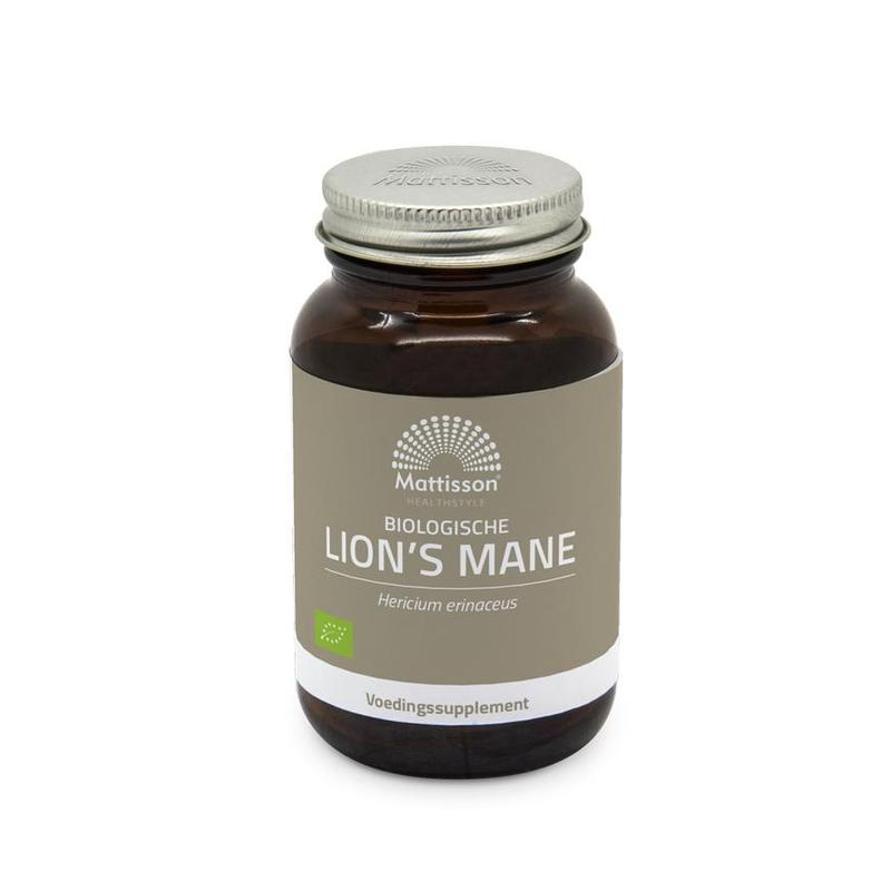 Mattisson Mattisson Bio Lion's Mane 500mg - 60 vcaps - 60vcp