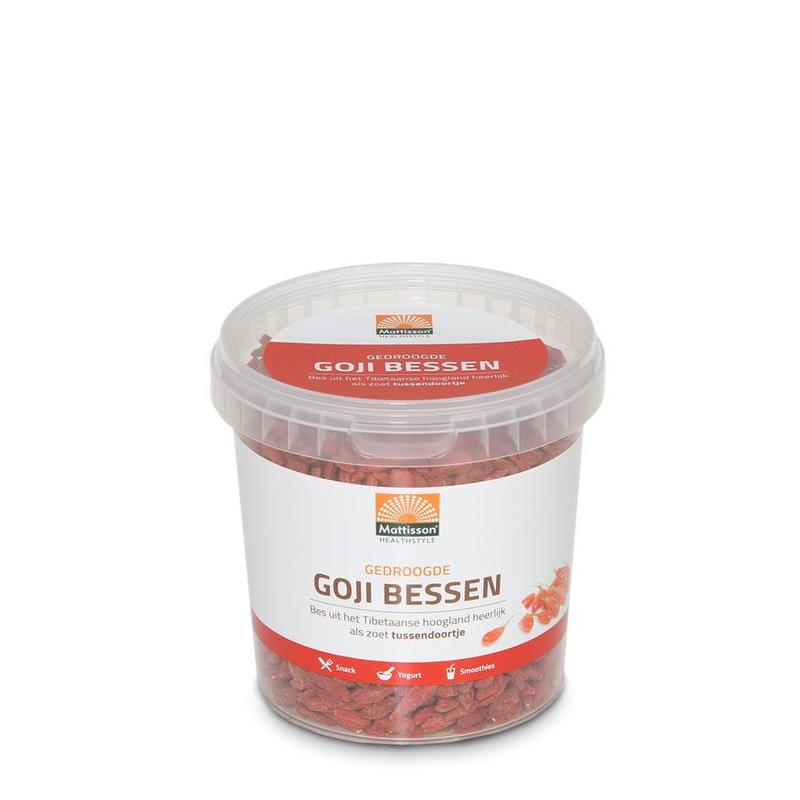 Mattisson Mattisson Goji Bessen Gedroogd 350g - 350gr